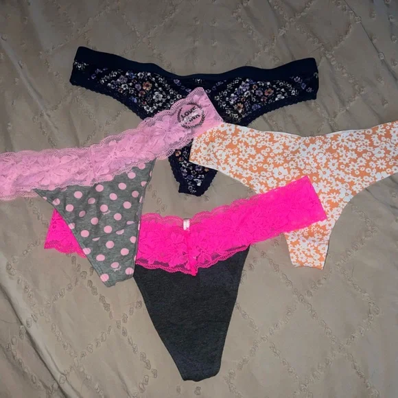 Victorias Secret Thong Underwear Size XL Bundle - Picture 2 of 11
